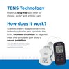 OMRON Max Power Relief TENS Unit Muscle Stimulator - Massage Therapy for Lower Back, Arm, Foot, Shoulder, and Arthritis Pain - Drug-Free Pain Relief