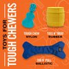 BULLYMAKE Nylon Pretzel Chew Toy for Dogs | Durable Dog Toy for Aggressive Chewers | Made in USA