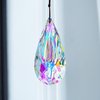 120mm Crystal Prism Suncatcher Window Hanging Sun Catchers AB Colored Crystals Faceted Prism Rainbow Maker Pendant