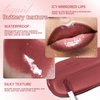 HOSAILY Butter Gloss Moisturizing High Shine Fresh Lightweight Glossy Lip Combo Plumping Lip Gloss for Women Long Wear Lip Glow Oil with Brown Lip Liner Set Non-Sticky Liquid Lipstick Makeup#12