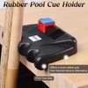 Naissgo Cue Rest Cue Stick Holder Pool Cue Holder (4-Holes)