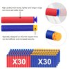 POKONBOY 2 Pack Blaster Guns Toy Guns for Boys Girls with 60 PCS Refill Soft Foam Darts 2 Wristbands for Kids Birthday Gifts Party Favors Hand Gun Toys for 6 7 8 Year Old Christmas