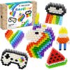 Tricofun 500 Pieces Soft Building Blocks Kids Rainbow Mix Set STEM Toys Educational Building Toys kit Interlocking Silicone Rubber for Preschool Kids Boys and Girls Aged 6 (MIX01)