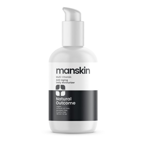 Natural outcome Man Skin Moisturizer | Men's Face Cream Moisturizer | Anti Aging Daily face kit, Cleanser, Toner and Moisturizer (4 Oz)