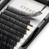Eyelash Extensions 0.10mm C Curl 10mm Faux Mink Lashes Individual Eyelashes Black Natural Lash Extension Single Length Professional Salon Use by EYEMEI (0.10-C-10mm)