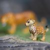 Gemini&Genius Leopard Toys for Kids, Safari Animal Cheetah Toys, Leopard Family Playset Figures, Wildlife Pard Models, Birthday Cake Toppers or Gifts for Kid