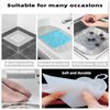 MAOYONG Tub Stopper Silicone Floor Drain Anti-Odor Mat, Silica Gel Drain Plugs, Anti-Odor Deodorizing Cover, Kitchen Seal, Sewer Deodorization 2Pieces Suitable for Kitchen, Bathroom and Laundry