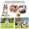 Coricorsu Dog Toy Squeaky Dog Toys Funny Face Chewing Latex Rubber Soft Fetch Play Interactive Dog Balls for Puppy Small Medium Pet Dog (6PCS)