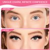 Wispy Lash Clusters 280pcs 30d+40d Individual Lashes 9-16mm Cluster Eyelash Extensions D Curl Eyelash Clusters Diy Lash Extension For Home, Travel, Christmas, Graduation Season, Wedding Parties