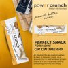 Power Crunch Whey Protein Bars, High Protein Snacks with Delicious Taste, Peanut Butter Cream, 1.4 Ounce (12 Count)