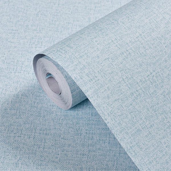 Yancorp 24"x120" Textured Fabric Light Blue Wallpaper Faux Grasscloth Peel and Stick Wallpaper Self-Adhesive Wallpaper Linen Removable Wallpaper Cabinets Counter Top Liners