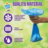Mighty Clean Baby Disposable Diaper Bag Refill Rolls - Waste Sacks with Light Powder Scent - 72 Count