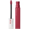 Maybelline Super Stay Matte Ink Liquid Lipstick Makeup, Long Lasting High Impact Color, Up to 16H Wear, Ruler, Deep Cranberry, 1 Count