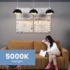 Feit Electric Specialty 6.5 Watts LED Light Bulb with 75-Watt Equivalent, Dimmable T4 Bulb, 750 Lumens, 9 Yrs. Leftime, 5000K Daylight, Pack of 1 - BP75MC/850/LED