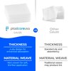 1000 Count Gauze Pads 2x2 - Soft 4-Ply Non Woven Gauze Sponges - Non Sterile Dental Gauze & Esthetic Wipes - All Purpose Medical Gauze Squares for First Aid, Surgical, Wound Dressing (5 Packs of 200)