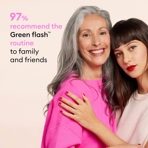 Manucurist Green Flash Base Coat - LED Gel Nail Polish Base Coat - 12-Free - 84% Bio-Sourced Ingredients - Made in France - 0.5 fl oz Bottle