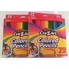 Cra-Z-Art Colored Pencils 72 Count (2 pack)2