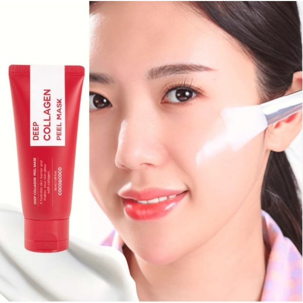 Generic Coco&Coco Deep Collagen Peel Mask Hydrates Skin Barrier Make Skin Glow With Collagen 50ml/1.69 fl oz