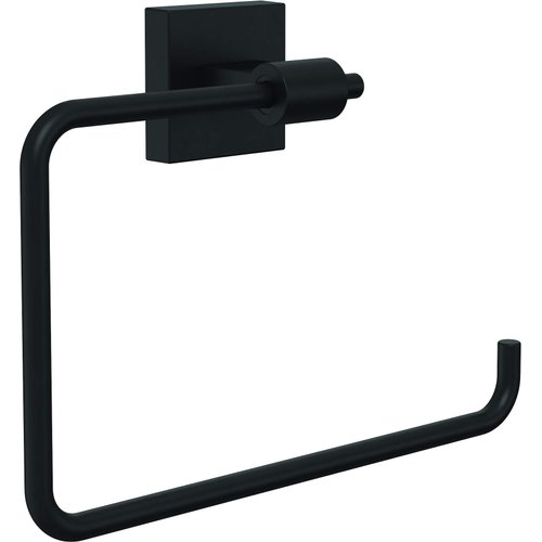 Franklin Brass MAX46-FB Maxted Towel Ring in Matte Black