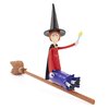 Wow! PODS Stuff Witch Room On The Broom Witch & Broom Collectable Action Figure | Articulated Character Play | Official Toys and Gifts from The Julia Donaldson Books, TV and Animation Movie Series