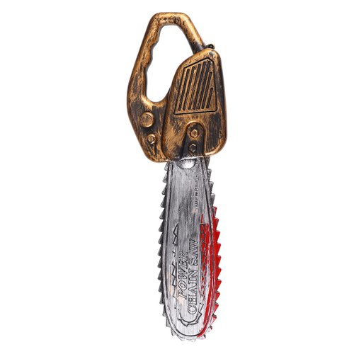 NUOBESTY Plastic Chainsaw Toy with Blood Stains Halloween Bloody Prop Costume Prop or Gag for Halloween Haunted House Zombie Party
