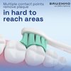 Brushmo Replacement Toothbrush Heads Compatible with Philips Sonicare Electric Toothbrush, White, 8 Pack