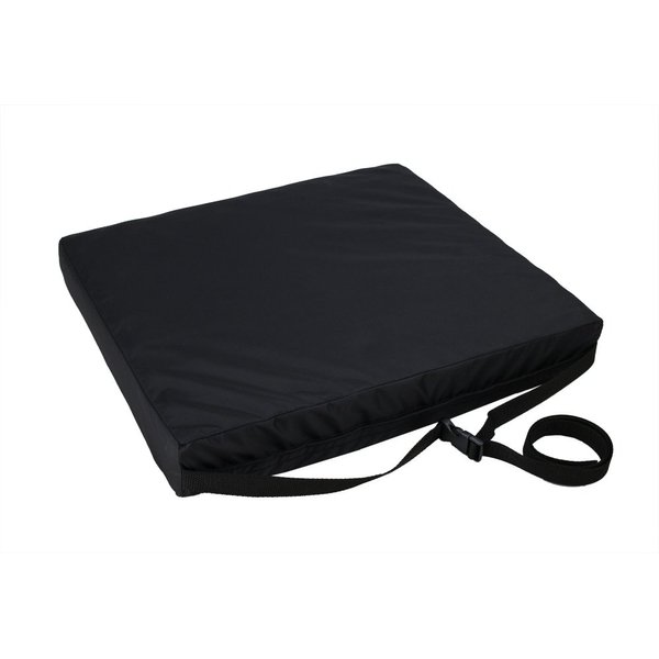 ObboMed SU-2648 Orthopedic Dense Memory Foam Durable Wheelchair Cushion for Decubitus Ulcer Prevention, Sciatica Pain, Pelvic Pressure, Tailbone Stress Relief, Size 16” x 18” x 3”