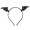 RFTWXHPN Halloween Bat Wing Headband Hair Clip Black Devil Wings Hair Clips Headbands for Women Girls Halloween Costumes Cosplay Headbands Hair Accessories for Women Bat Ears Headband
