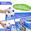 Helsort Soccer Gifts for Boys and Girls, Indoor Soccer Ball Game for Kids, Backyard Toss Soccer Goal Target with 2 Balls, Sport Toys Christmas Birthday Gifts for 3-5 6-8 8-12 Years Old Kids