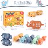 Chelpopo 10PCS Elephant Number & Alphabet Learning Toys for Toddlers 2-4, Toddler Preschool Learning Activities, Educational Montessori Toys for 2 Year Old, Double Sided Matching Game 1-10 & A-J
