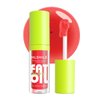 Hydrating Lip Gloss Tinted Lip Balm Transparent Lip Care, Long Lasting Moisturizing Non-sticky Fresh Shiny Texture Lip Oil 0.14 OZ - 105 PASSION