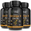 Health Dose Premium Omega 3 Fish Oil Triple Strength x 120 Softgels - Pack of 3