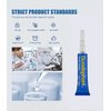 Guoelephant Ceramic Glue Gel 20g,Glue for Ceramics and Porcelain Repair, Clear Ceramic Adhesive,Super Glue All Purpose,Instant Strong Adhesive for Ceramic,Metal, Plastic, Rubber, Wood, Leather,etc.
