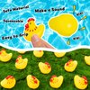Rubber Chicken Toys for Kids, 20Pcs Cute Yellow Chicks Squeak for Boy Girl Baby Shower Birthday Party Favors Gifts Decoration