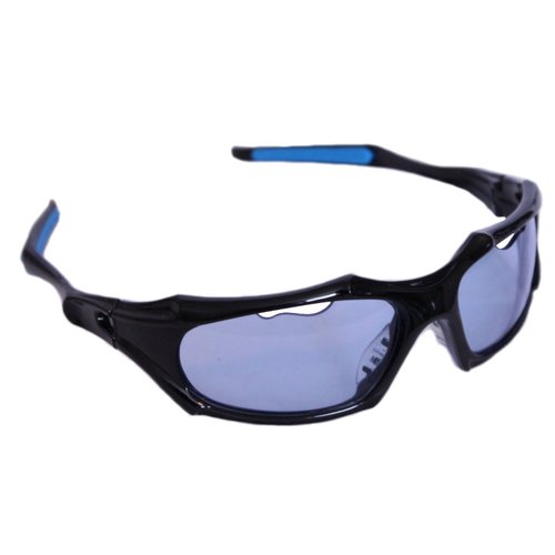 Python Full Framed (Blue Lense/Black Frame) Racquetball Eye Protection (Pickleball, Squash) (Eyewear, Goggle, Eyeguard)
