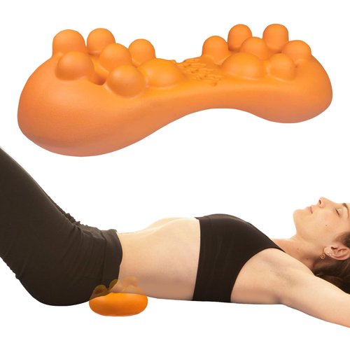 ZeenKind Psoas Release Tool Muscle Stretcher Device with 14 Massager Knobs for Myofascial Trigger Point, Hip Flexor, Pelvic, Sciatica, Upper & Lower Back Pain Relief