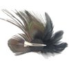 Peacock Feathery Hair Clip, Cute Retro Carnival Party Hairpin, Wedding Dance Party Hair Accessory, Bridesmaid Gift Peacock Accessory(size:10-15cm)