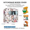 Kitchen Aid Mixer Cover With Pockets,Kitchen Stand Mixer Cover Compatible With 5-8 Quart Kitchenaid Hamilton Mixers,Kitchen Aid Mixer Assecories