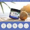 Organic Fiji Whole Body Scrub - Infused with Coconut Oil, Exfoliating Sea salt Scrub for Smooth and Soft Skin, Exfoliates & Restores Skin's Natural Biosphere, Peppermint 20 oz
