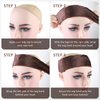 AHQiZFX 3 Pieces Wig Grip for Female, Adjustable Wig Grip Headband Wig Grip Bands for Keeping Wigs in Place Wig Grip Cap, Wig Accessory for Women Wigs Gripper No Slip Velvet Wig Head Grip Band Beige