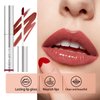 3 Colors Peel Off Lip Liner Tattoo, Peel Off Lip Stain with Matte Finish, Long Wear Lip Liner Lipstick, Long Lasting, Waterproof, Transfer-proof, Highly Pigmented Color Makeup for Women