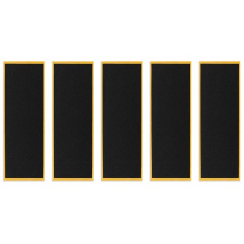 Teak Tuning 5PK Prolific Easy Peel Foam Grip Tape - Adhesive Backing - Soft, Professional Quality Foam - Optimal Control - 110mm x 35mm - Includes File for Clean Application