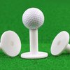 CHAMPKEY Premium Rubber Golf Tees | Excellent Durability and Stability Rubber Tees | Perfect for Golf Hitting Mats and Outdoor Training