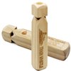 Wooden Train Whistle (2 Pack) 4 Tone Educational,Party favors Toy Gift with Blast Chart for Kids