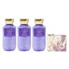 Bath & Body Works Fresh Cut Lilacs 3 Pack Body Lotion Bundle with a Lavender Dream Bar Soap - Full Size