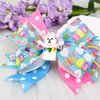 Easter Bows Hair Clip Bow Hairpin Boutique Easter Bunny Egg Hair Clips for Girls Party Dance Hair Barrettes Bunny Hair Accessories Hairpin Alligator Clips 2 Pieces