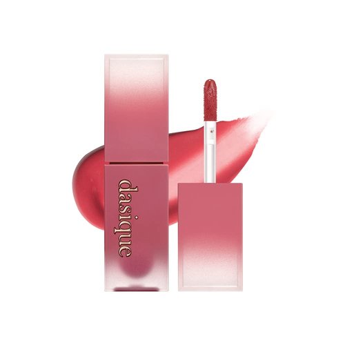 dasique Cream de Rose Tint (08 Classy) | Velvet Cream Matte Lip Stain, Infused with Rose Water | Vegan, Cruelty-free