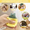 FSFHSJ 3PCS Animal Squishes Toys, Squirrel Pop-up Toys in Cottage Cheese, Cute Mice Squeeze Toys for Kids ,Mouse Pop Up Fidget Toys ，Cheese Squirrel Cup Fidget Toys for Adults Anxiety ADHD