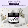 SLEEPY FIELDS Unscented Magnesium-Enhanced Sleep Cream - Nighttime Moisturizing Cream for Pain Calm, Leg Cramps, Sleep & Muscle Soreness - Fast Absorbing, Non-Greasy, Made in USA - 2 oz