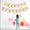 Winnie Happy Birthday Banner Party Supplies for The Pooh Birthday Decorations Classic Winnie Baby Shower Decorations Kids Birthday Banner